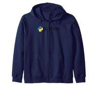 Nerdy Python Programmatore di Computer Geek Insegnante di Matematica Felpa con Cappuccio