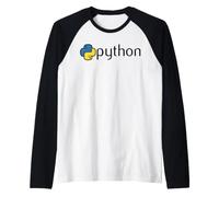 Nerdy Python Programmatore di Computer Geek Insegnante di Matematica Maglia con Maniche Raglan