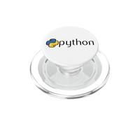 Nerdy Python Programmatore di computer Geek Insegnante di matematica PopSockets PopGrip per MagSafe