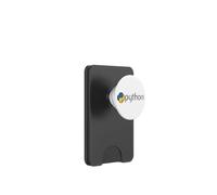 Nerdy Python Programmatore di computer Geek Insegnante di matematica PopSockets PopWallet per MagSafe