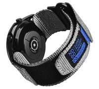 Nereides Cinturino per orologio da 22 mm compatibile con Samsung Galaxy Watch 3 45 mm/Watch 46 mm/Gear S3, per Amazfit GTR/Huawei GT/Garmin Venu, cinturino sportivo di ricambio in nylon per uomo donna