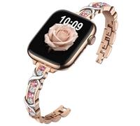 Nereides Mental Band Compatible with Apple Watch Strap 42mm 41mm 40mm 38mm, Elegant Bracelet Strap for iWatch Series 11/10/9/8/7/6/5/4/SE/SE2/SE3/3/2/1
