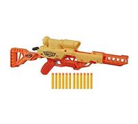 Nerf Alpha Strike Wolf LR-1 - Fucile giocattolo con mirino, include 12 freccette ufficiali Nerf Elite, per bambini, ragazzi e adulti