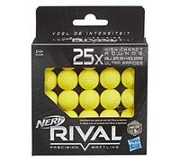 Nerf Confezione da 25 Palline in Schiuma rivale Ufficiali, Colore, B1589FR6
