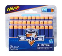 Nerf Darts 30 Pack Ricarica per Elite Blasters -- Dardi Elite N-Strike Ufficiali -- Per Bambini Adolescenti Adulti Blu