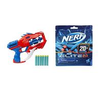Nerf DinoSquad, blaster lancia-dardi Raptor-Slash, tamburo rotante da 6 dardi, r