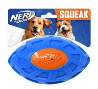 Nerf Dog 6" TPR EXO Squeak Calcio - Blu/Arancione