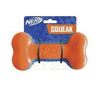 Nerf Dog 7 "TPR EXO Squeak Bone - Blu/Arancione