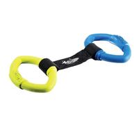 Nerf Dog Giocattolo per cani con 2 anelli e 2 anelli, multicolore