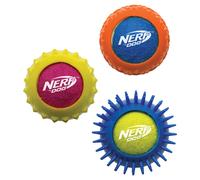 Nerf Dog Gioco per Cane Tennis Armor 3er-Pack, Nuovo