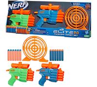 Nerf Elite 2.0 Face Off Target Set con 2 Blaster e Bersaglio