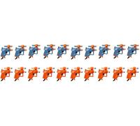 Nerf Elite, Ace SD-1 Party Pack, 10 Blaster e 20 dardi Originali Elite, Impugnatura di armamento a retroazione, mirino, Esclusiva Amazon (Confezione da 2)