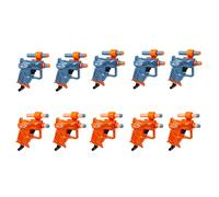Nerf Elite, Ace SD-1 Party Pack, 10 blaster e 20 dardi originali Nerf Elite, impugnatura di armamento a retroazione, mirino, esclusiva Amazon
