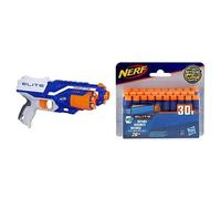 Nerf Elite - Disruptor con Ricarica di dardi (Blaster con Tamburo Rotante e Rica