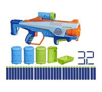 Nerf Elite Junior Rookie Pack Easy Play Toy Foam Blaster 32 freccette Nerf Elite 4 bersagli Blaster Nerf per giochi all'aperto per bambini dai 6