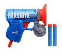 Nerf Fortnite Microshots - Microshots Mini Dart-Fire Blaster Fortnite Grappler Equipment Design con 2 freccette ufficiali Nerf Elite