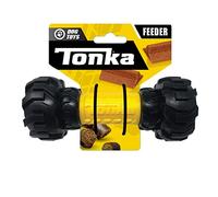 Nerf - Giocattolo per cani con pedana interattiva, leggero, durevole e resistente all'acqua, 17,8 cm, per razze medie/grandi, unità singola, giallo/nero