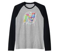 Nerf Graffiti Drips Maglia con Maniche Raglan