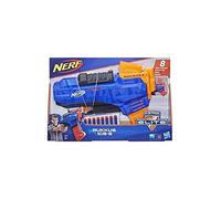 Nerf Hasbro Elite Rukkus ICS-8 Blaster con Dardi e Caricatore a Scorrimento Verticale