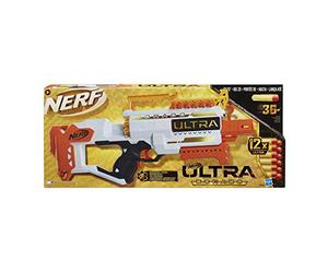 Nerf Hasbro F2017 Dorado Blaster Motorizzato, Retrocarica Rapida, 12 Dardi, Compatibile Solo con Dardi Ultra
