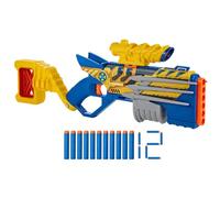 Nerf Marvel, blaster Wolverine, mirino, calcio portadardi da 6 dardi, azione a pompa, 12 dardi Nerf Elite, regali per bambini e bambine dagli 8 anni in su