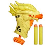 Nerf MicroShots Dungeons & Dragons Palarandusk Blaster, 2 Elite 2.0 Darts, Kids