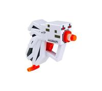 Nerf MicroShots Mini Blaster, Design Minecraft Ghast Mob, Include 2 Freccette Ufficiali Elite, Manico Estraibile, Multicolore, Small, F4417EU4