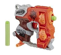 NERF MicroShots Zombie Strike Flipfury, Blaster Classico in Formato Micro