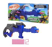 Nerf Minecraft Dart Blasting Ender Dragon Nuovo In Scatola Hasbro 12 X Dardi