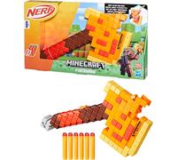 Nerf Minecraft Firebrand Freccette Sabbiatura Ascia Barnd Nuovo IN Box Hasbro 6