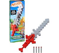 NERF Minecraft HEARTSTEALER Bastone Spada Lanciadardi, New In Box Hasbro 4 Dardi