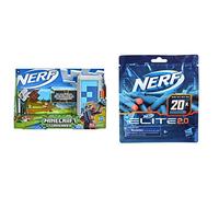 Nerf Minecraft, martello lancia-dardi Stormlander, lancia 3 dardi, include 3 dar