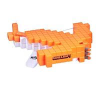 Nerf Minecraft Pillager's Crossbow Dart-Blasting Armbrust Enth lt 3 Elite Darts Echte Armbrust-Action Pull-Back-Z ndgriff
