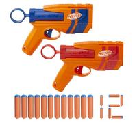 Nerf N Series, confezione doppia, blaster lancia-dardi e 12 dardi N1