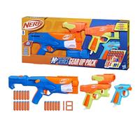 Nerf N Series, Pacchetto di equipaggiamento, confezione da 3 blaster, 18 dardi N