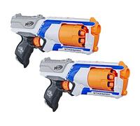 Nerf N-Strike Elite Strongarm, Blaster Toy Gun, Military Style, 6 Darts, 27 Meters Range, Age 8+