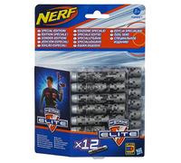 Nerf N-Strike Elite Grey Camouflage Special Edition Clip System Darts 12 PK