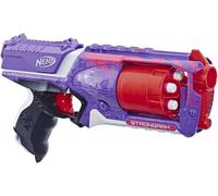 NERF N-STRIKE STRONGARM BLASTER Viola 6 Dardi ELITE Hasbro E5751 BROWN BOX