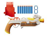 Nerf Netflix One Piece Going Merry Blaster, fondina con clip, 8 freccette Nerf Elite, ispirate alla serie TV Netflix, giocattoli e regali per bambini dagli 8 anni in su