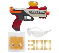Nerf Pro Gelfire Legion Spring Action Blaster, 5000 Gelfire Rounds, 130 Round Hopper, Occhiali protettivi, Slam Fire, Età 14 in su
