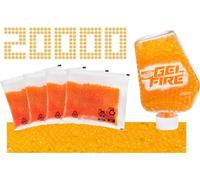 Nerf 20.000 Gelfire Rounds Refill Blasters, 800 Round Hopper, for Teens, Ages 14+