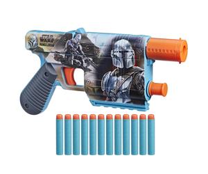 Nerf Star Wars The Mandalorian Dart Blaster, Includes 12 Nerf Elite Darts, Inter