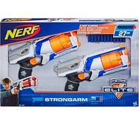 Nerf N-Strike Elite Strongarm, Blaster Toy Gun, Military Style, 6 Darts, 27 Meters Range, Age 8+
