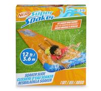 NERF Super Soaker Blast Water Slide - Scivolo d'acqua per bambini da 12 piedi per divertimento estivo all'aperto