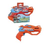 Nerf super soaker dinosquad - raptor-surge, blaster ad acqua con spruzzo a grilletto