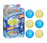 Nerf Super Soaker - Hydro Ball, confezione da 6, sfere piene d'acqua riutilizzab