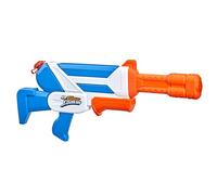 Nerf Super Soaker, soaker Twister, 2 getti d'acqua incrociati, lancio con azione a pompa, divertimento ad acqua all'aperto