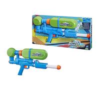 Nerf Super Soaker XP100-AP - Blaster, il serbatoio è realizzato in plastica riciclata, attacco a spruzzo con aria compressa, Multi (E6285)