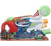 NERF Super Soaker - Zombie Strike Ripstorm Pompa Azione Spara - Contiene 1.4L