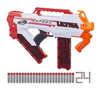 Nerf Ultra Speed, Blaster motorizzato, 24 freccette Nerf AccuStrike Ultra, compatibile solo con freccette Nerf Ultra